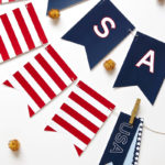 Printable USA Banner For July 4th FREE PDF Download