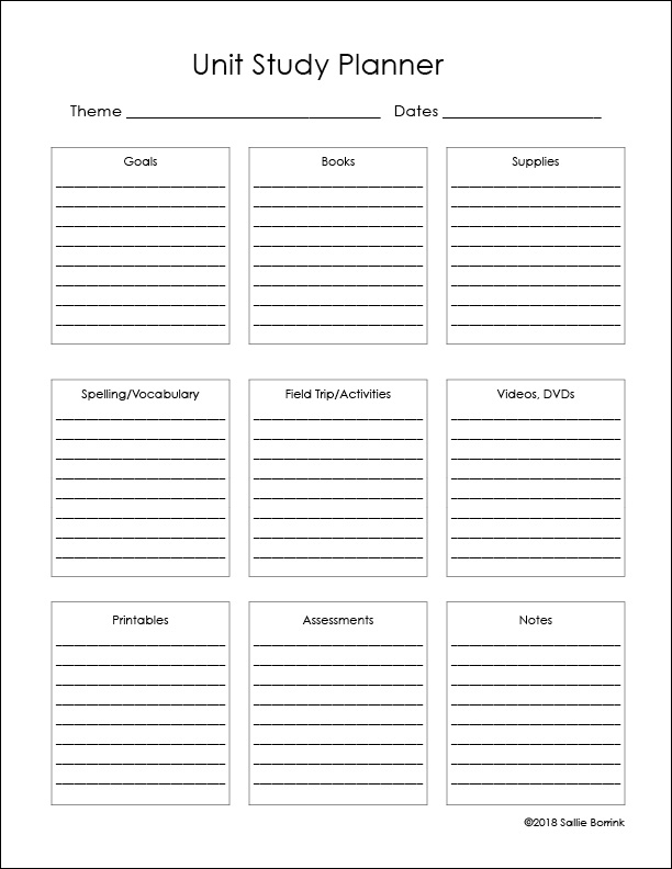 Study Printables