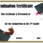 School Graduation Certificates Customize Online With Or