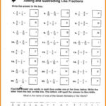 Seventh Grade Solving Equations Worksheet Printable Math