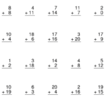 Simple Addition Worksheets Printable In 2020 Addition