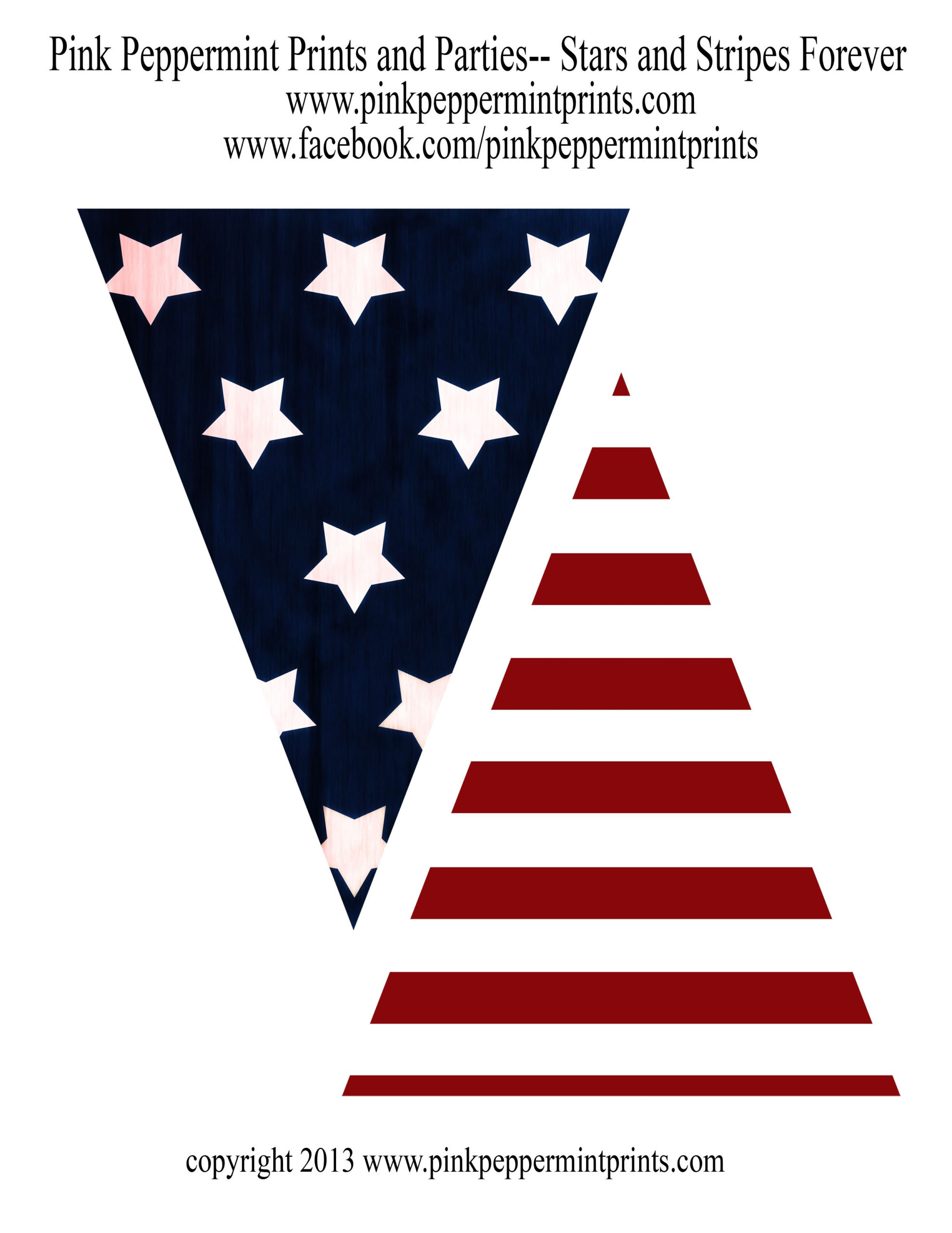 Free Printable 4th Of July Banner