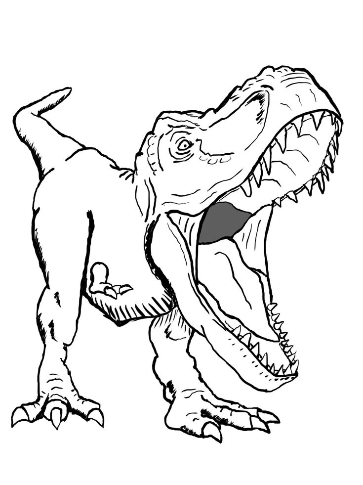 T Rex Coloring Sheets Coloring Book Free T Rex Coloring
