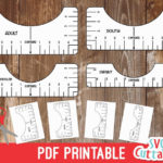 T Shirt Alignment Tool Printable PDF Printable Digital