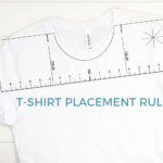 T Shirt Placement Ruler SVG SVG By AMCX Studio