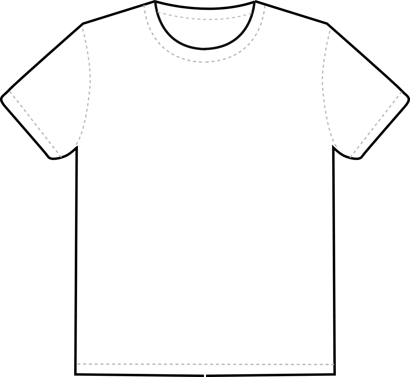 T Shirt Template Free Printable | Printable Crossword Puzzles, Bingo ...