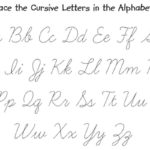 The Cursive Alphabet Printable AlphabetWorksheetsFree
