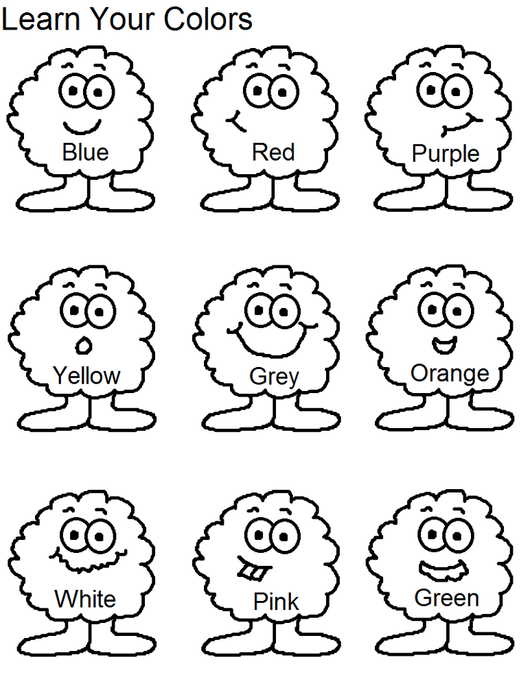 Worksheets For Toddlers
