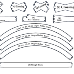 Track Templates 28 Images Model Railroad Layouts Model