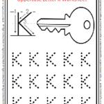 Uppercase Letter K Worksheets Free Printable Preschool