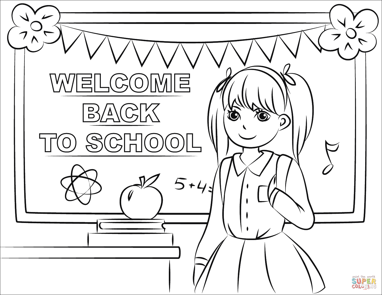 Back To School Coloring Pages