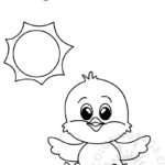 Yellow Coloring Worksheet For Kindergarten Coloring Page