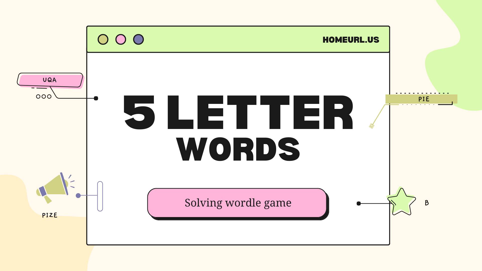 5 Letter Words with IE, F